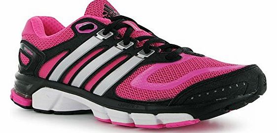 Womens RSP Cushion Ladies Running Shoes Jogging Sport Lace Up Trainers Pink/Silver UK 5 (38)