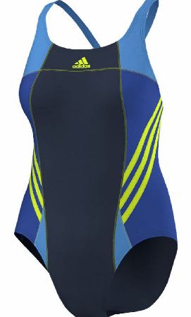 Adidas Womens Tech Range One Piece Swimsuit