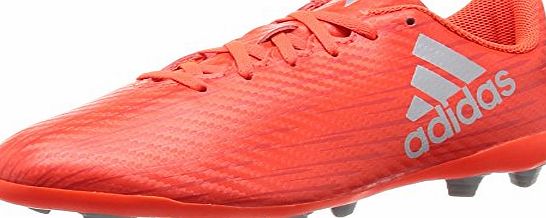 adidas X 16.4 FxG J - Football boots for Boys, 30, Red