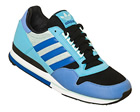 ZX 500 Black/Purple/Blue Material Trainers