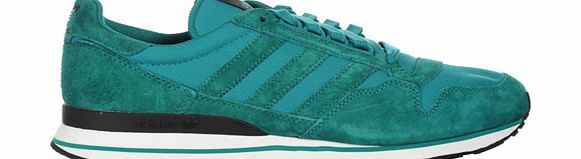 Adidas ZX 500 OG Turquoise Suede Trainers
