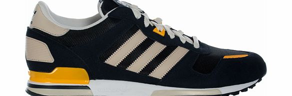 Adidas ZX 700 Navy/Black/Birch Suede Trainers