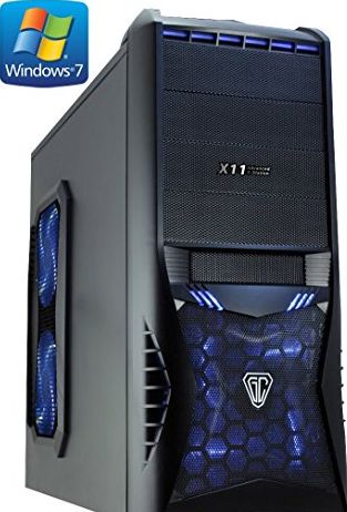 ADMI FX-4170 Gaming/Home PC with Windows 7 (AMD FX-4170 Four Core Bulldozer 4.30GHz CPU, WIFI, AMD Radeon