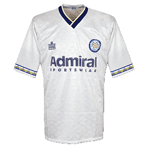 Admiral 92-93 Leeds United Home Shirt - Grade 8