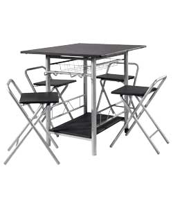 ADMIRAL Butterfly Dining Set - Black