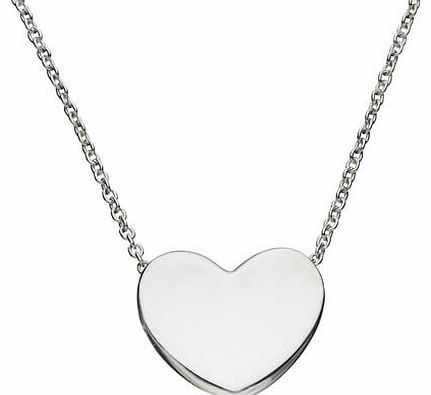 Adoration Sterling Silver Heart Pendant