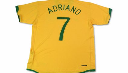 Nike Brazil home (Adriano 7) 06/07