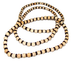 ADRIFT Wooden Bead Necklace