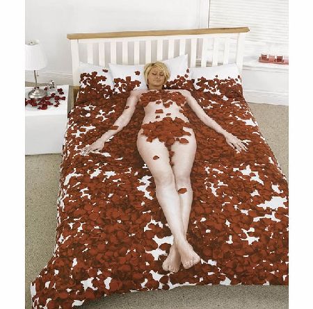 Adult Bedding English Rose Naked Body Double Duvet Cover Bedding