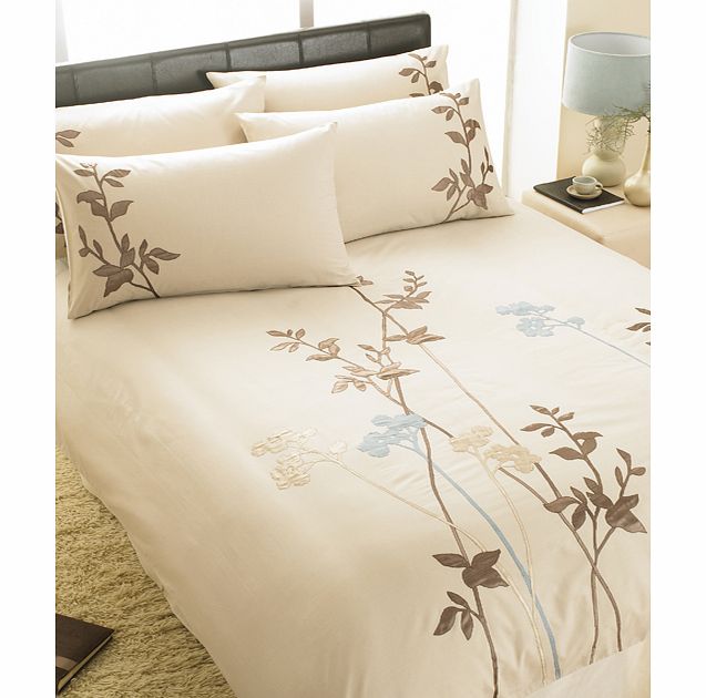 Adult Bedding Riva Bowden Linen Double Duvet Cover and 2