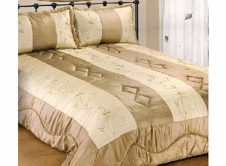 Adult Bedding Unique Brown / Beige Bouble Bedspread