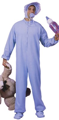 Adult Costume - Baby Jammies Blue