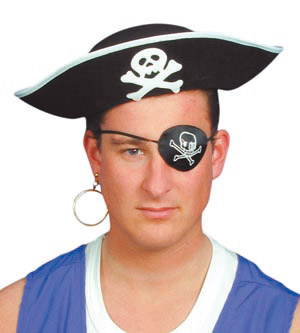 Adult Pirate hat, felt