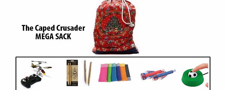 Santas Mega Sacks - The Caped Crusader - Save