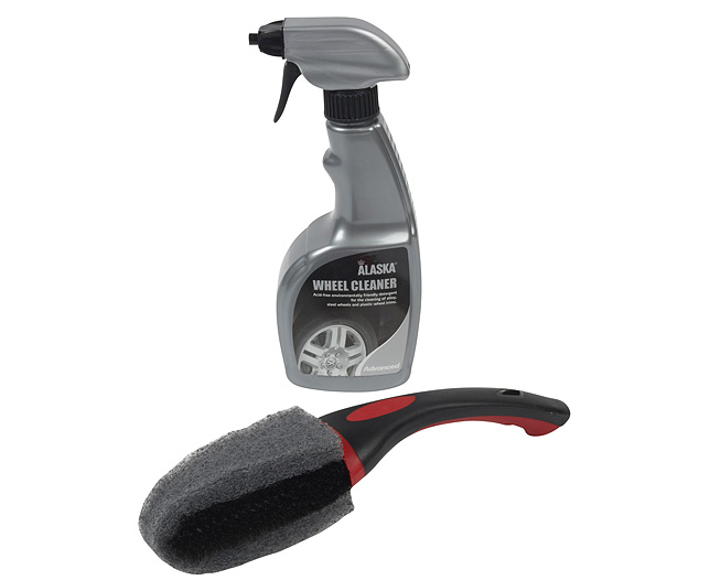Advanced Wheel Brush plus Wheel Cleaner