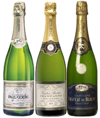 advent Champagne Trio - Mixed case