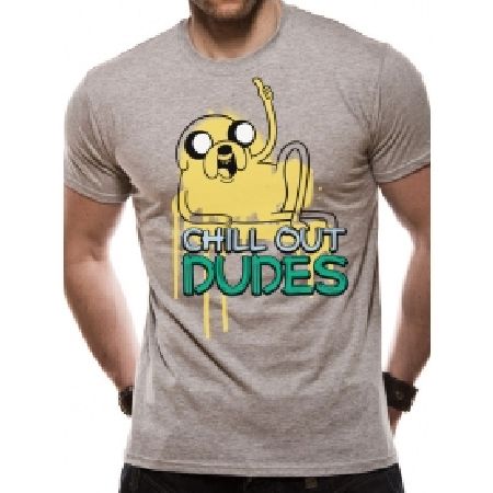 Adventure Time Chill Out Dude T-Shirt X-Large