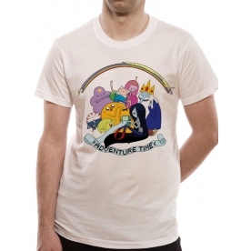 Adventure Time Rainbow Cast T-Shirt Large