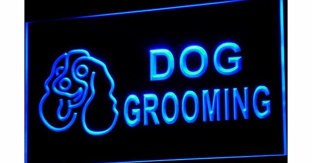 ADV PRO i529-b Dog Grooming Pet Shop Display NR Neon Light Sign