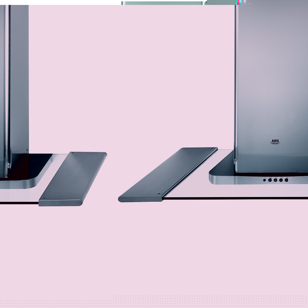 AEG 60cm Chimney Hood With Glass Canopy