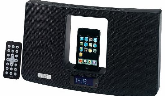 IMS 4439 iPod iPhone Dock - Alarm Clock Radio AUX MP3 CD