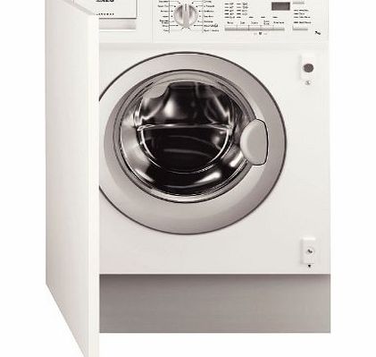 AEG L61271BI Integrated 7kg 1200rpm Washing Machine in White
