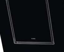 AEG X65163WV10 60cm Angled Cooker Hood Black