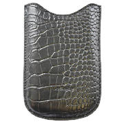 9800 POUCH CROC BLACK