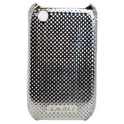 Blackberry 8520 Micro-Mesh Silver Case