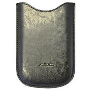 UNIVERSAL BLACK LEATHER POUCH