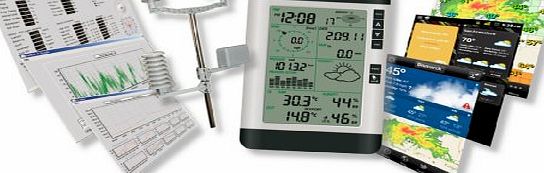 Aercus Instruments Weather Station Wireless Professional WS2083 with USB Upload   Free Beginners Guide (eBOOK, PLEASE CHECK YOUR SPAM FILTER)