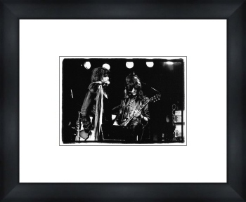 AEROSMITH Reading Festival 1977 - Custom Framed Ross Halfin Card