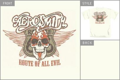 aerosmith (Route Of All Evil) T-shirt