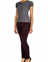 AG Denim Dark purple super skinny leggings