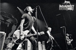 AGAINST ME Live on Stage Music Poster
