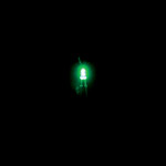 Agilight 3mm Superbright Pure Green LED ( 3mm Green LED )