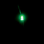 Agilight 5mm Superbright Pure Green LED ( 5mm Green LED )