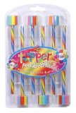 AGP Hb Pencil and Eraser 6/Pk - Rainbow Design (D92454B)