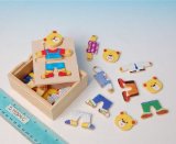AGP Mix-N-Match Teddy In Wooden Box (D75304C)