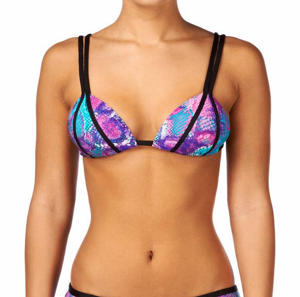 Aguaclara Womens Aguaclara Diosa Andina Bikini Top - Print