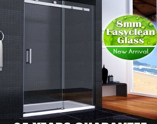 1100X800X1950mm Sliding Door Shower Enclosure 8mm easyclean glass stone tray(SB11-2EA+SB11-2EB+ASR8011)