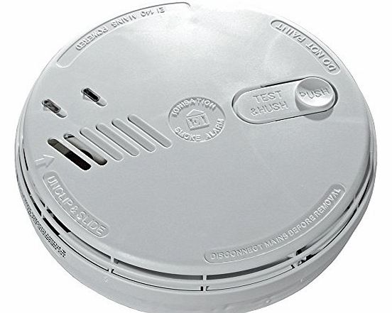 Aico EI141RC Mains Ionisation Smoke Alarm with 9V Battery Back-up