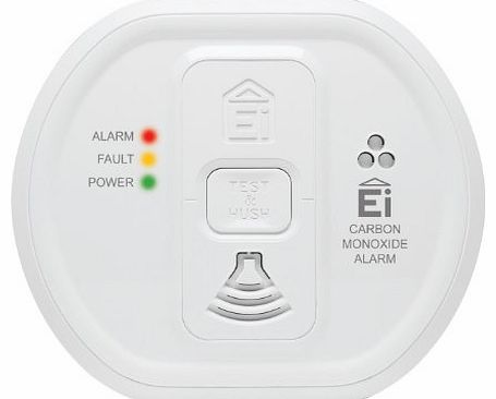 Ei208 Carbon Monoxide Detector Alarm (CO) - Lithium Battery Powered