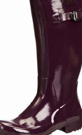 Aigle Womens Brillantine Wellington Boots, Aubergine, 6.5 UK