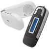256MB MP3 Player and Mini Travel Speakers