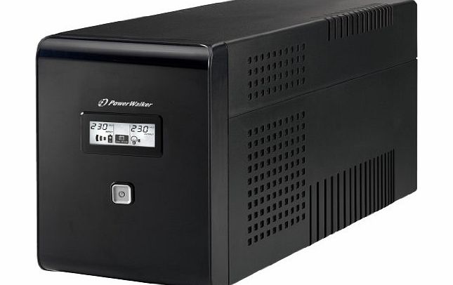 Aiptek PowerWalker VI 1500 LCD - 1500VA - 900W Line Interactive UPS System with LCD Display