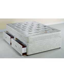 air Coniston Luxury Firm Orthopaedic Double Divan 4 Drawers