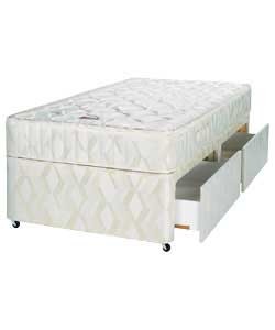 Kingsley Comfort Trizone Single Divan - No Storage