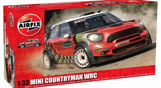 Airfix 1:32 Mini Countryman WRC Car Model Kit