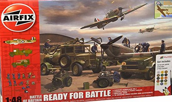 Airfix 1:48 Scale Battle of Britain Ready for Battle Model Kit